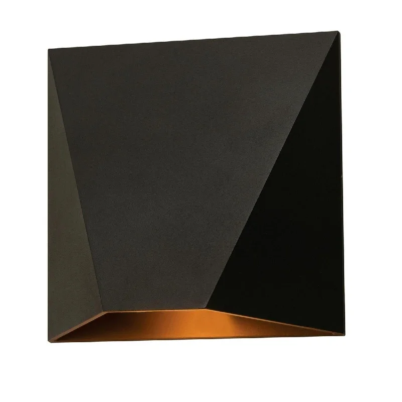 Industrial Lighting for Chemical PlantsKylo 5 In. LED Outdoor Wall Sconce Black Finish Industrial Lighting for Chemical PlantsKylo 5 In. LED Outdoor Wall Sconce Black Finish