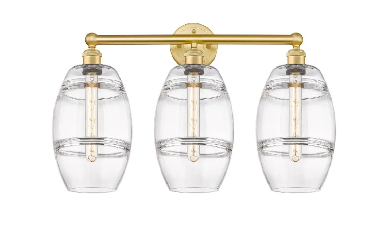 Low - Bay Industrial Lighting Fixtures for Small FactoriesDowntown Urban Three Light Bath Vanity Low - Bay Industrial Lighting Fixtures for Small FactoriesDowntown Urban Three Light Bath Vanity