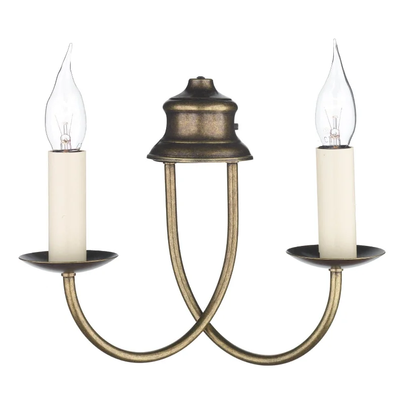 Track lighting with integrated LED driversDavid Hunt Bermuda Double Wall Bracket Cream Gold/Aged Brass Finish Track lighting with integrated LED driversDavid Hunt Bermuda Double Wall Bracket Cream Gold/Aged Brass Finish