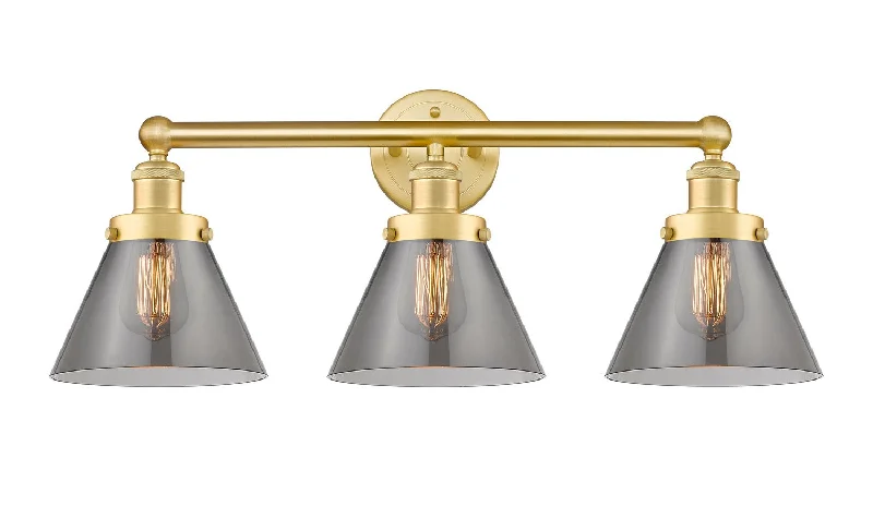 Industrial Exit Sign Lighting for Quick EvacuationEdison Three Light Bath Vanity