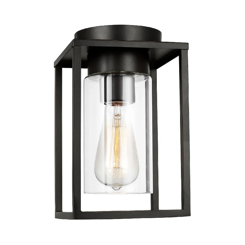 Track lighting with clear glass shadesVado Outdoor Flush Mount Ceiling Light