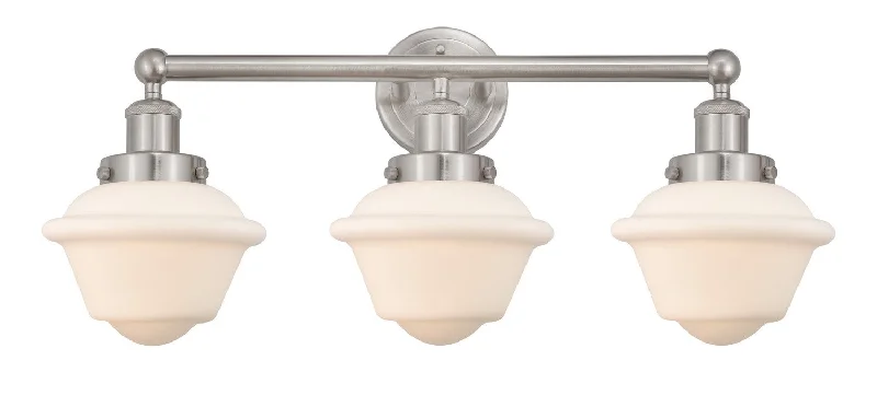 Industrial Lighting for Chemical PlantsEdison Three Light Bath Vanity