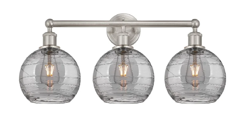 Durable Industrial Lighting for Harsh EnvironmentsDowntown Urban Three Light Bath Vanity Durable Industrial Lighting for Harsh EnvironmentsDowntown Urban Three Light Bath Vanity