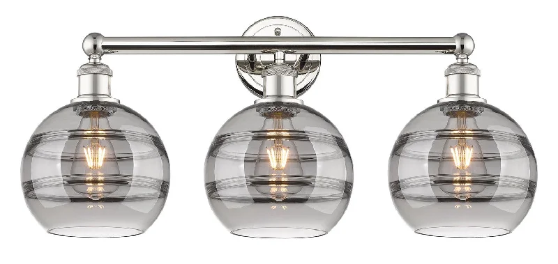 Durable Industrial Lighting for Harsh EnvironmentsDowntown Urban Three Light Bath Vanity