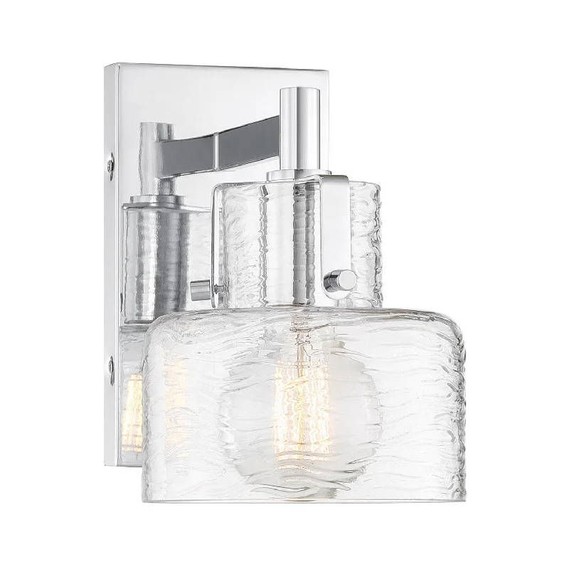 Track lighting with a brushed nickel finishDover Wall Sconce
