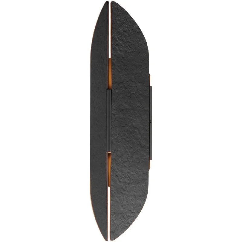 Corrosion - Resistant Industrial Lighting for Coastal FactoriesTectonic 18 in. LED Outdoor Wall Sconce 3000K Black Finish Corrosion - Resistant Industrial Lighting for Coastal FactoriesTectonic 18 in. LED Outdoor Wall Sconce 3000K Black Finish