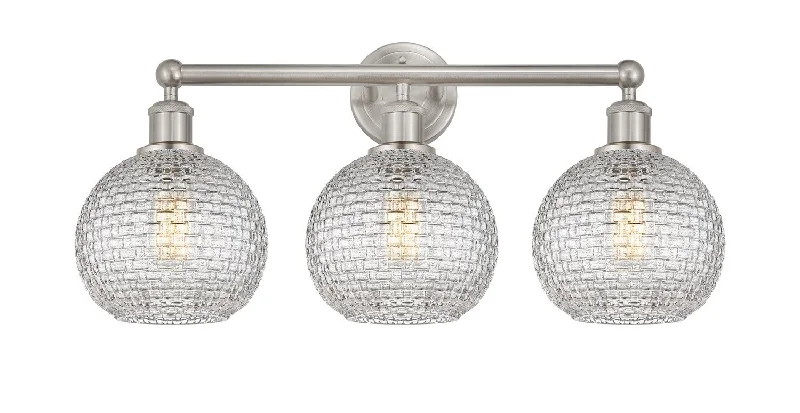 Industrial Lighting for Textile MillsDowntown Urban Three Light Bath Vanity