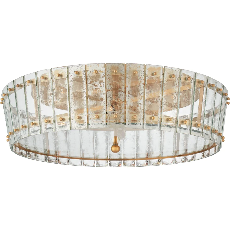 Track lighting for retail window displaysCadence Large Single-Tier Flush Mount