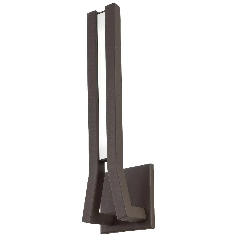 High - Bay LED Industrial Lighting for WarehousesTune 16 in. LED Outdoor Wall Sconce Bronze Finish High - Bay LED Industrial Lighting for WarehousesTune 16 in. LED Outdoor Wall Sconce Bronze Finish