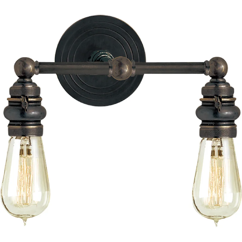 Dimmable track lighting for home officesBoston Functional Double Light
