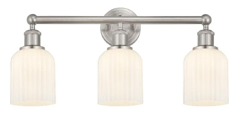 Industrial Area Lighting for Large Open SpacesEdison Three Light Bath Vanity