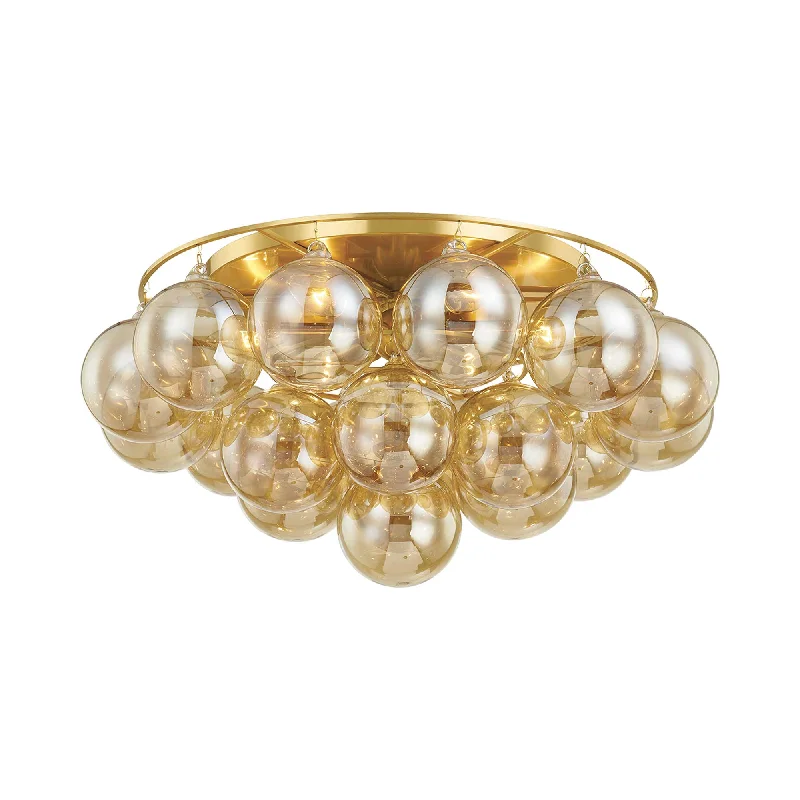 Track lighting with a decorative track designMimi Flush Mount Ceiling Light