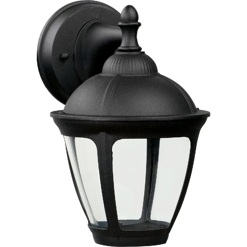 Industrial Lighting for Metal Fabrication ShopsDawson 9 in. LED Outdoor Wall Light 3000K Black Finish Industrial Lighting for Metal Fabrication ShopsDawson 9 in. LED Outdoor Wall Light 3000K Black Finish