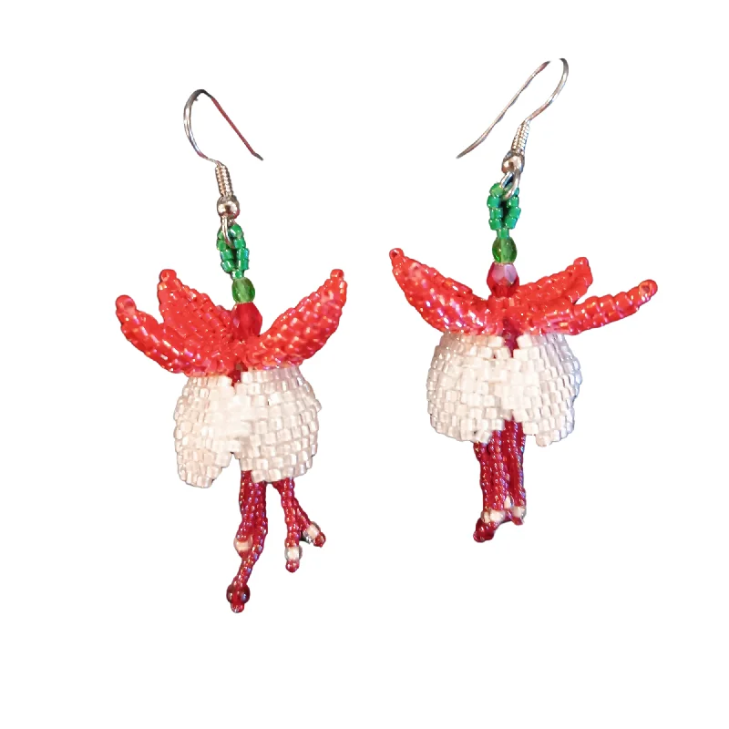 Track lighting for adding a touch of elegance3D Fuchsia Blossom Earrings on Hypo-Allergenic Ear-wires Track lighting for adding a touch of elegance3D Fuchsia Blossom Earrings on Hypo-Allergenic Ear-wires