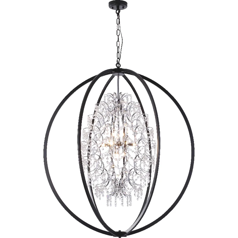 Track lighting for illuminating dining tablesDevon 12-Light Pendant