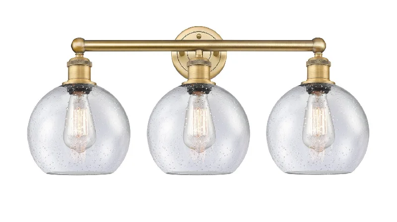 Industrial Lighting for Textile MillsDowntown Urban Three Light Bath Vanity