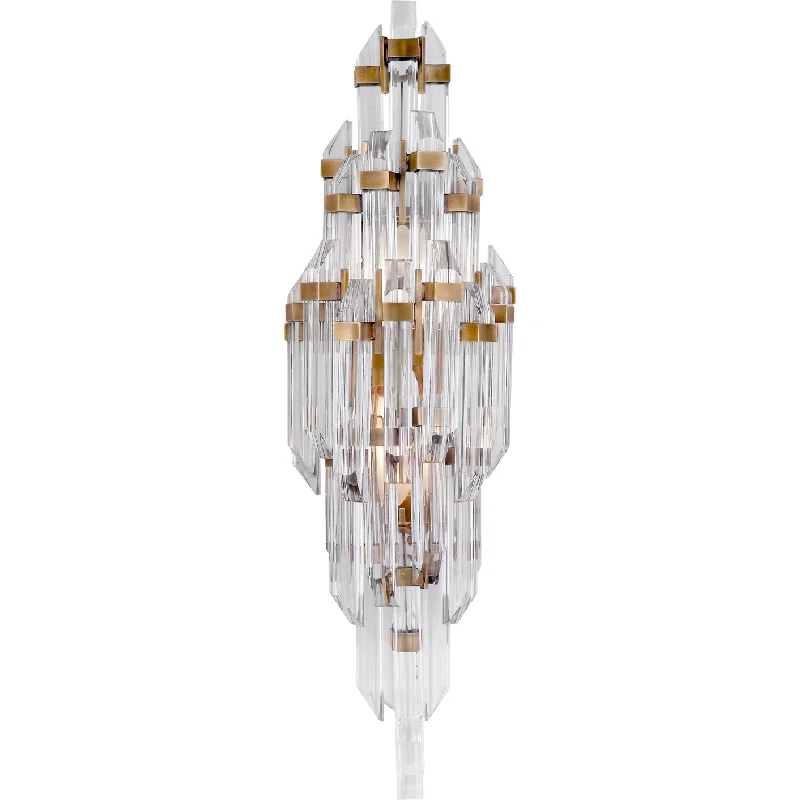 Track lighting with multiple heads for flexibilityAdele Small Sconce