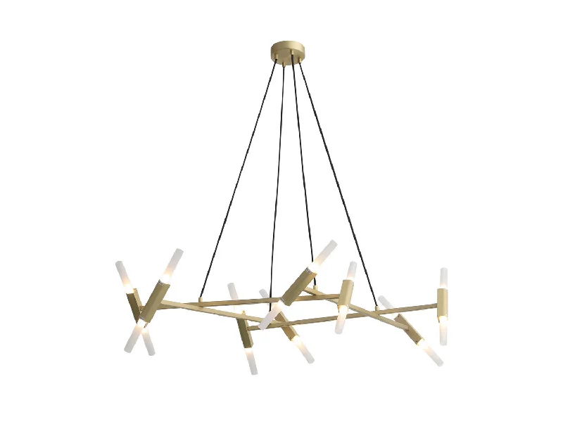 Track lighting for creating a focal pointManhattan Ave Linear Chandelier