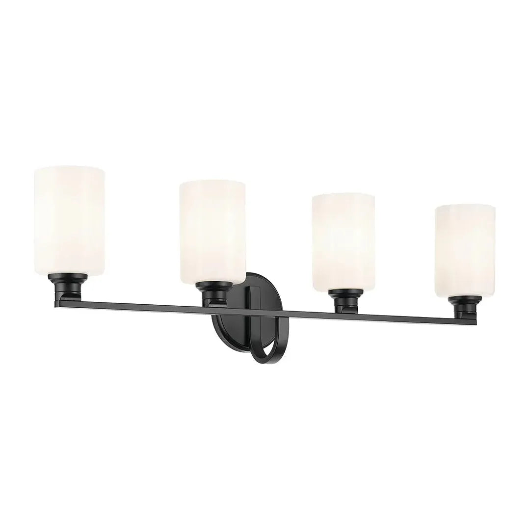 Track lighting with integrated LED driversGioe 32.25" 4-Light Vanity Light