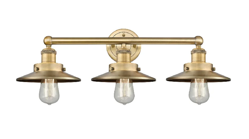 Dimmable Industrial Lighting for Ambiance ControlDowntown Urban Three Light Bath Vanity Dimmable Industrial Lighting for Ambiance ControlDowntown Urban Three Light Bath Vanity
