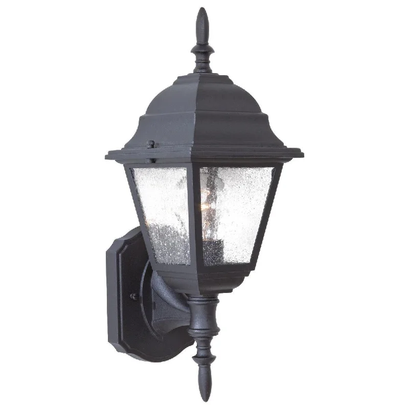 Durable Industrial Lighting for Harsh EnvironmentsBay Hill 17 in. Outdoor Wall Lantern Black Finish Durable Industrial Lighting for Harsh EnvironmentsBay Hill 17 in. Outdoor Wall Lantern Black Finish