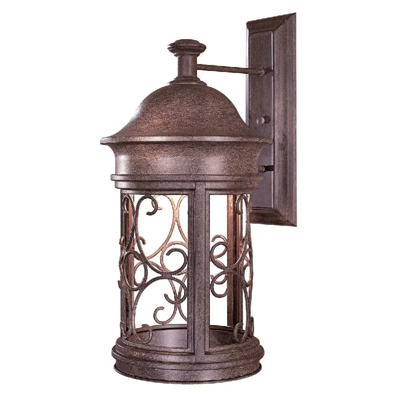 Industrial Ceiling - Mounted Lighting for Assembly PlantsSage Ridge 23 in. Outdoor Wall Lantern Vintage Rust Finish Industrial Ceiling - Mounted Lighting for Assembly PlantsSage Ridge 23 in. Outdoor Wall Lantern Vintage Rust Finish