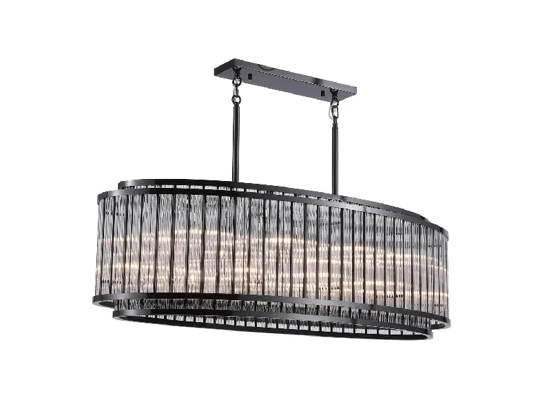 Track lighting for updating office lobbiesWaldorf Hanging Oval Chandelier