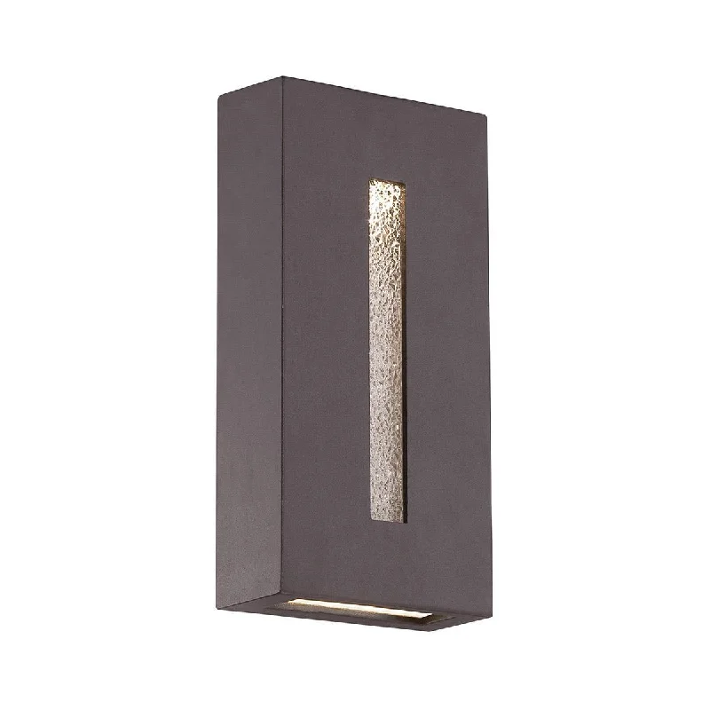 Corrosion - Resistant Industrial Lighting for Coastal FactoriesTao 12 in. LED Outdoor Wall Sconce 220 Lumens 3000K Bronze Finish Corrosion - Resistant Industrial Lighting for Coastal FactoriesTao 12 in. LED Outdoor Wall Sconce 220 Lumens 3000K Bronze Finish