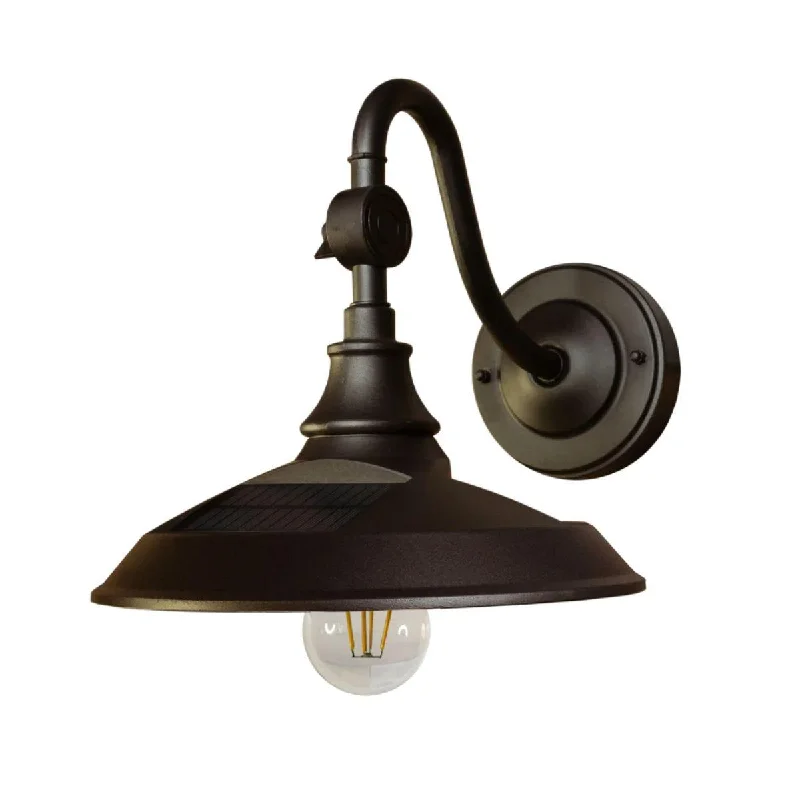 Low - Bay Industrial Lighting Fixtures for Small FactoriesSolar LED Outdoor Barn Light 2700K Dark Bronze finish Low - Bay Industrial Lighting Fixtures for Small FactoriesSolar LED Outdoor Barn Light 2700K Dark Bronze finish