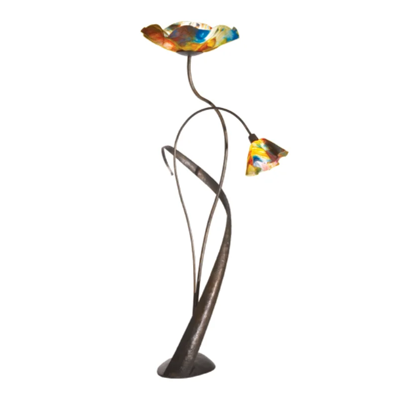 Waterproof track lighting for bathroomsJezebel® Lazy Daisy Torchiere Floor Lamp