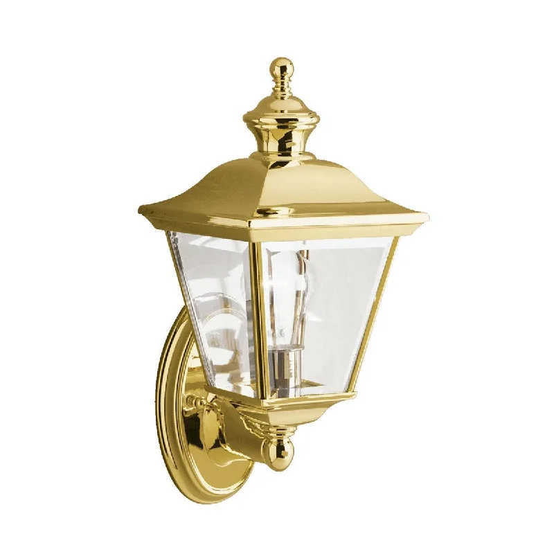 Color - Tunable Industrial Lighting for Special ApplicationsBay Shore 20" outdoor wall sconce polished brass finish Color - Tunable Industrial Lighting for Special ApplicationsBay Shore 20" outdoor wall sconce polished brass finish