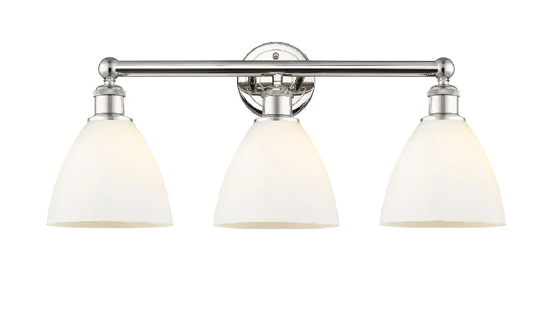Industrial Lighting for Automotive Manufacturing PlantsEdison Three Light Bath Vanity
