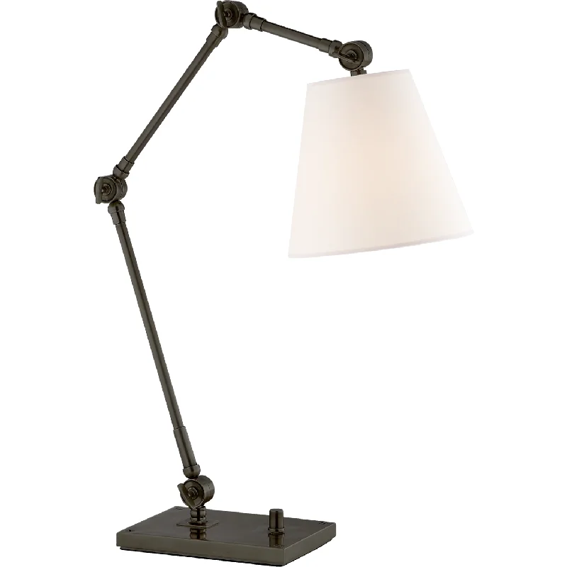 Track lighting with a chunky, bold designGraves Task Lamp