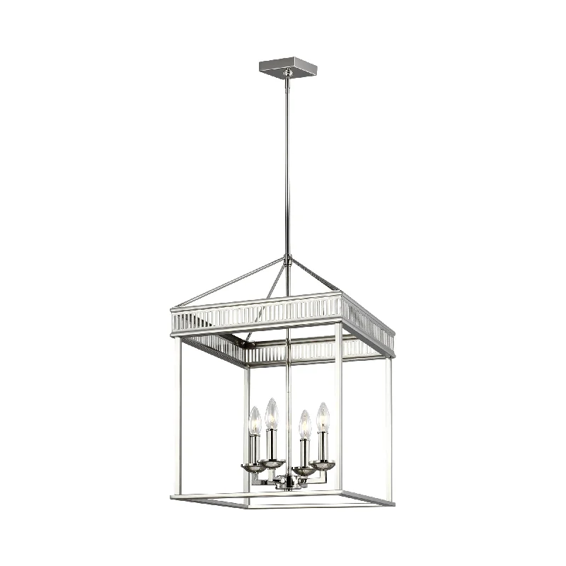 Track lighting for creating a focal pointWoodruff Chandelier