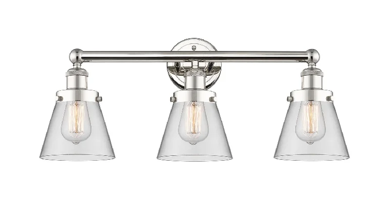 Industrial Area Lighting for Large Open SpacesEdison Three Light Bath Vanity
