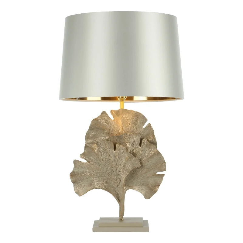 Track lighting with a long - lasting lifespanGingko Table Lamp In Black/Cream/ Gold, Base Only Track lighting with a long - lasting lifespanGingko Table Lamp In Black/Cream/ Gold, Base Only