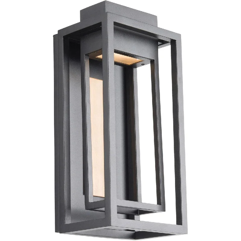 Industrial Lighting for Furniture FactoriesDorne 14 In. LED Outdoor Wall Light Black Finish Industrial Lighting for Furniture FactoriesDorne 14 In. LED Outdoor Wall Light Black Finish