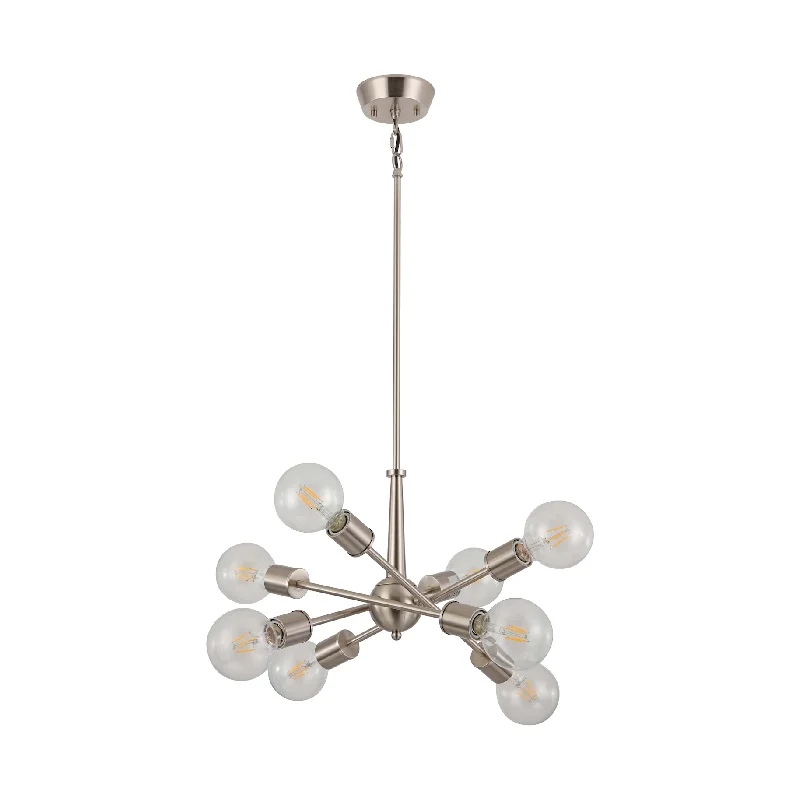 Adjustable track lighting for living roomsAlice 8-Light Pendant