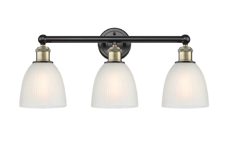 Industrial Area Lighting for Large Open SpacesEdison Three Light Bath Vanity