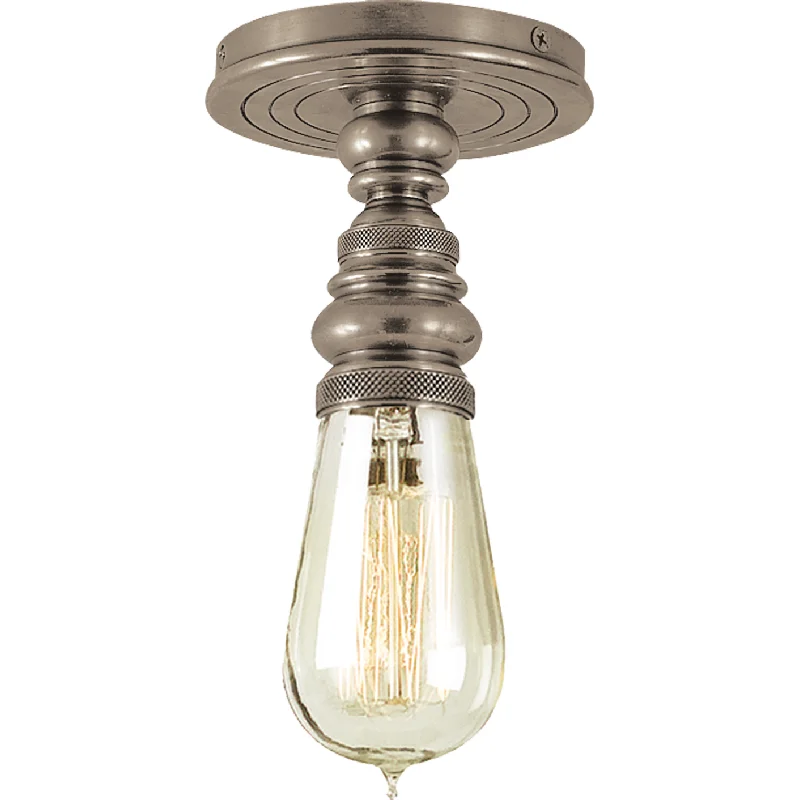Track lighting with energy - star certificationBoston Single Flush Mount