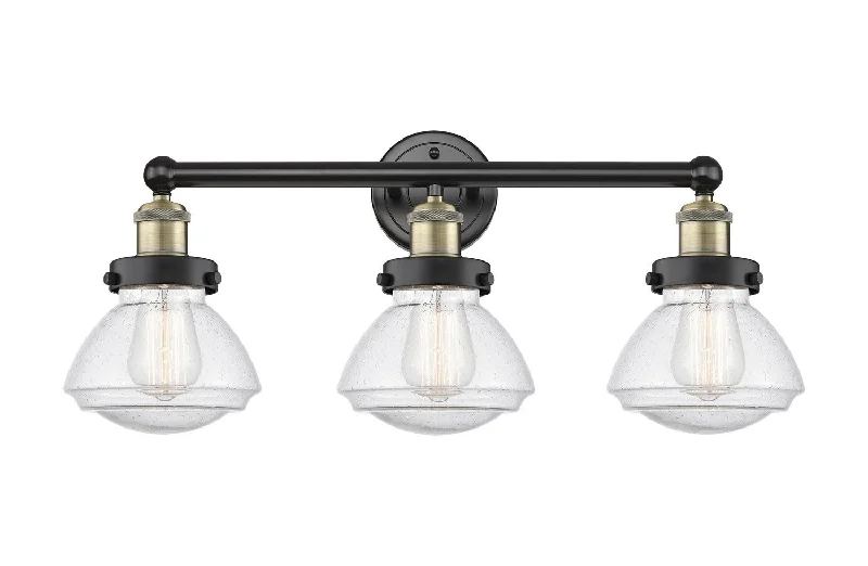 Industrial Lighting for Chemical PlantsEdison Three Light Bath Vanity