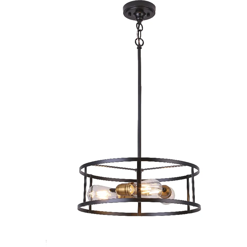 Track lighting with a brushed nickel finishAlcona 3-Light Pendant