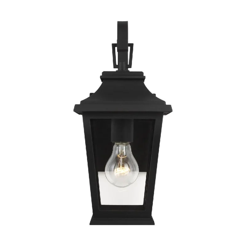 Industrial Lighting for Chemical PlantsWarren Mini 14 In. Outdoor Wall Light Black Finish Industrial Lighting for Chemical PlantsWarren Mini 14 In. Outdoor Wall Light Black Finish