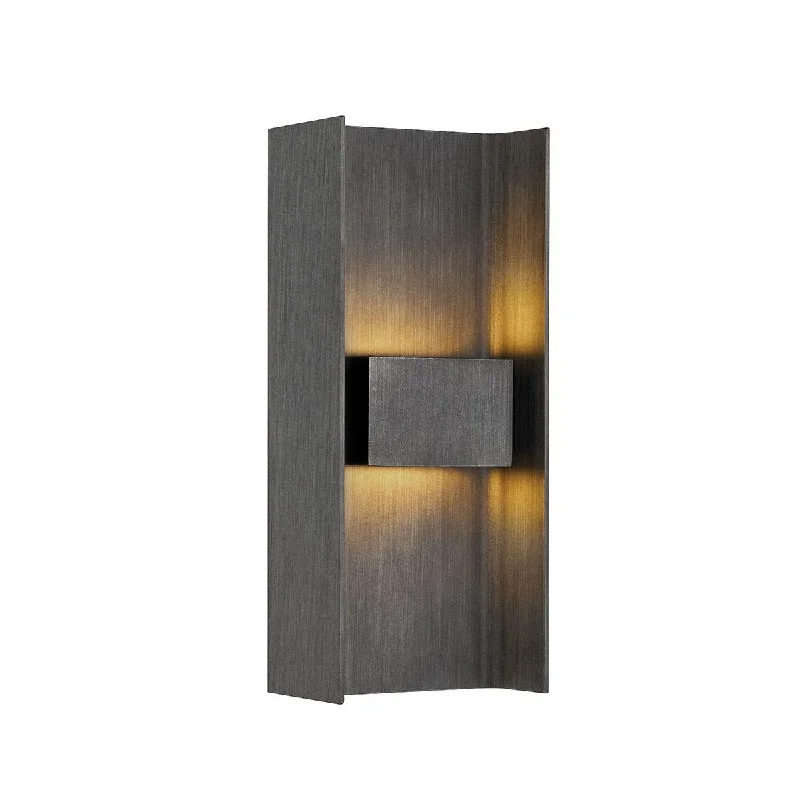 Color - Tunable Industrial Lighting for Special ApplicationsSCOTSMAN 14 in. 2 Lights LED Outdoor Wall Sconce Graphite Finish Color - Tunable Industrial Lighting for Special ApplicationsSCOTSMAN 14 in. 2 Lights LED Outdoor Wall Sconce Graphite Finish