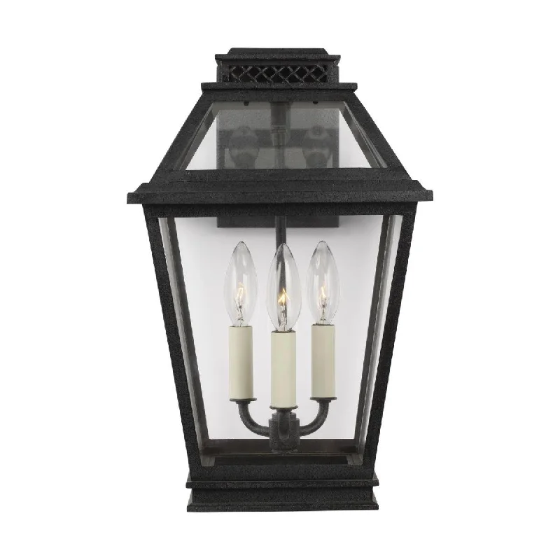 Dimmable Industrial Lighting for Ambiance ControlFalmouth Medium 16 In. 3 Lights Outdoor Wall Light Gray Finish Dimmable Industrial Lighting for Ambiance ControlFalmouth Medium 16 In. 3 Lights Outdoor Wall Light Gray Finish