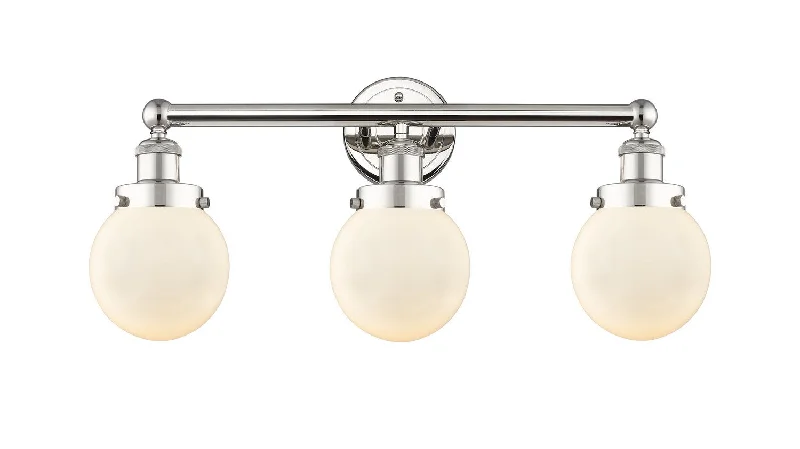 Industrial Task Lighting for Precision WorkstationsEdison Three Light Bath Vanity