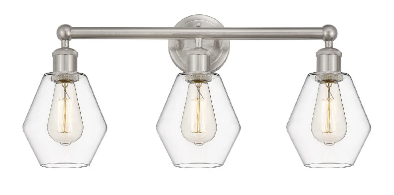 Industrial Lighting for Food Processing FactoriesEdison Three Light Bath Vanity