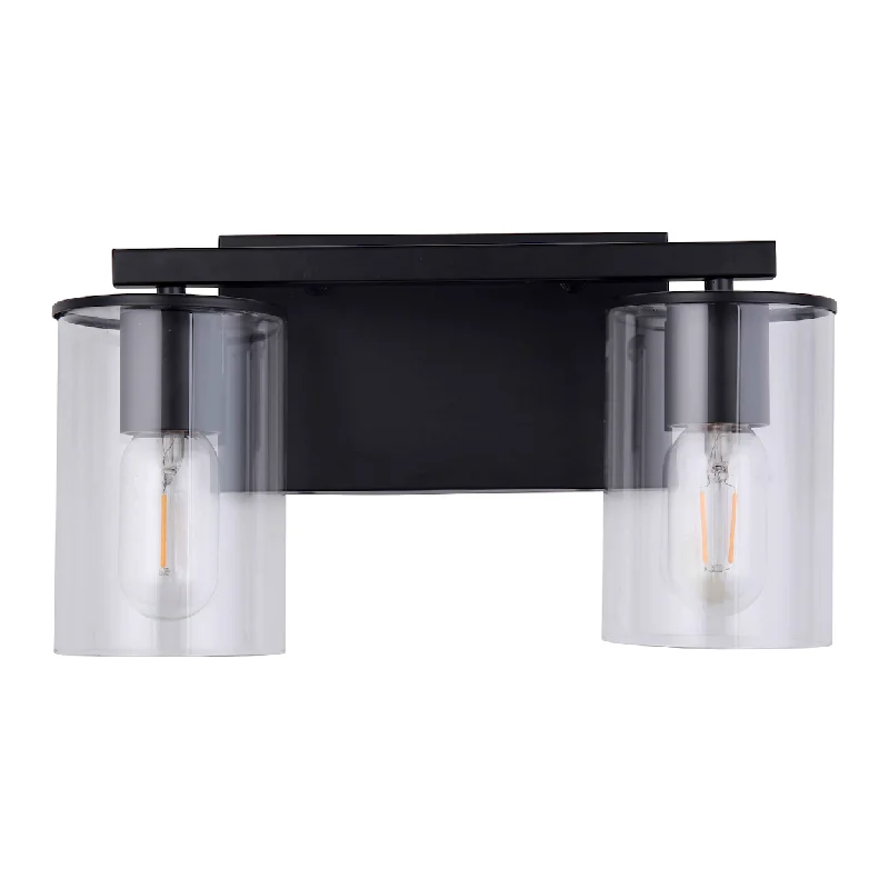 White track lighting for a clean lookMoraine 2-Light Vanity
