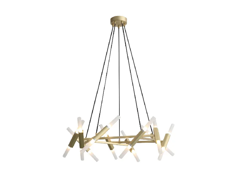 Track lighting for updating office lobbiesManhattan Ave Chandelier