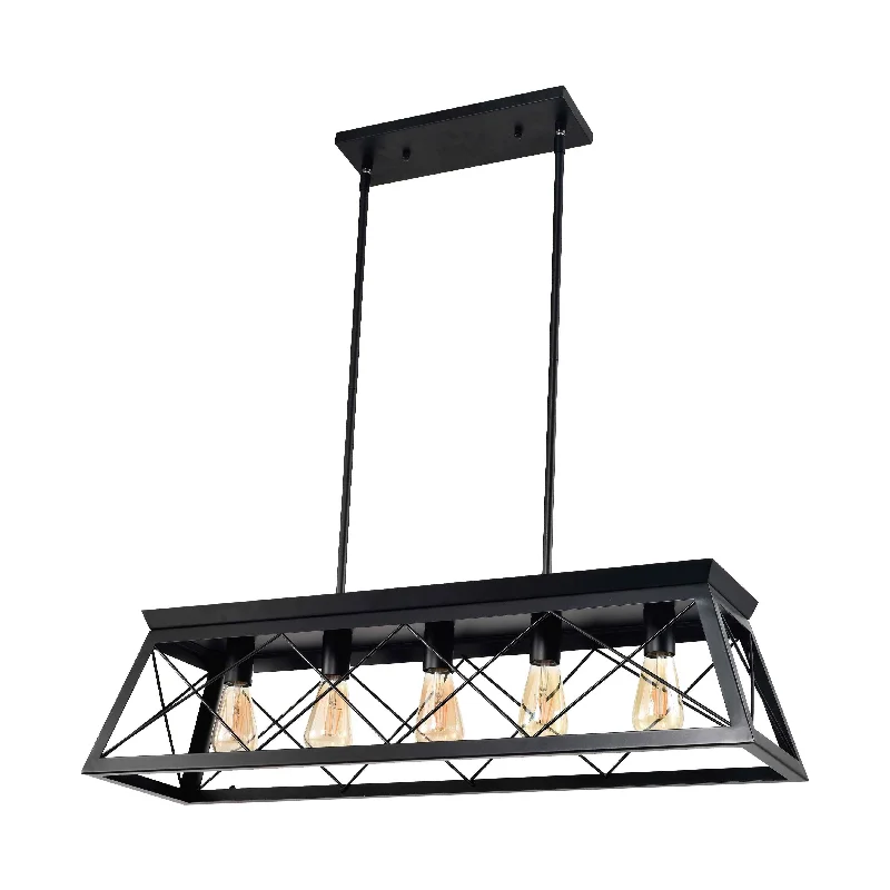 White track lighting for a clean lookDawson 5-Light Linear Pendant